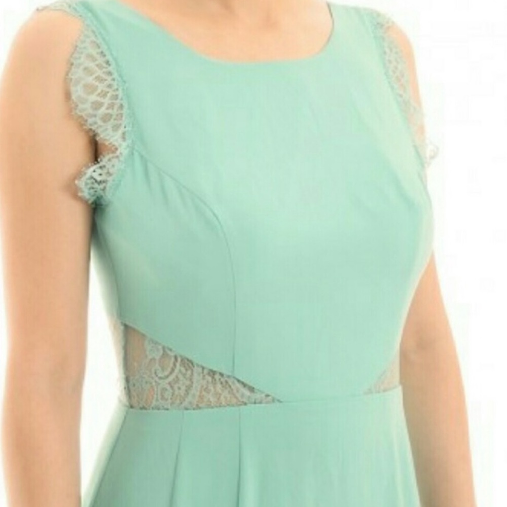 BCBG maxazaria Kelsey maxi dress in Lt Aqua